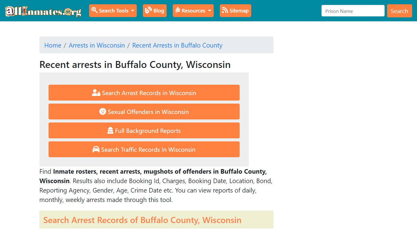 Recent arrests in Buffalo County, Wisconsin | Mugshots, Rosters ...